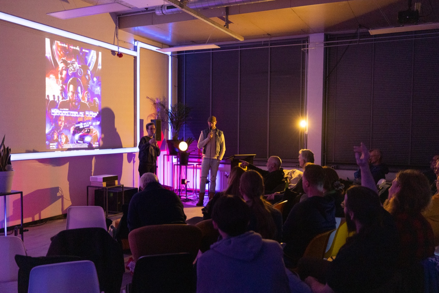 Avondprogramma voor een volle zaal